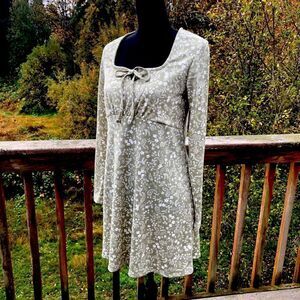 Paisley's Print Mini Dress  